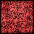 Sukienka Pin Up Collectif M czerwona old school tattoo6.jpg