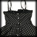 Sukienka Pin Up XS czarna w groszki91.jpg