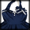Sukienka Pin Up Hell Bunny XL marynarska piracka8.jpg