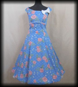Sukienka Retro Hell Bunny r.XS romantyczna