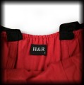 Sukienka H&amp;R XS czerwona gorsetowa Pin Up Gothic5.jpg