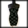 Sukienka Goth Rat Baby XL aksamitna w pentagramy2.jpg