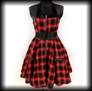 Sukienka Pin Up kratka XL