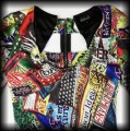 Sukienka mini XS punkowy kolaż POP-ART7.jpg