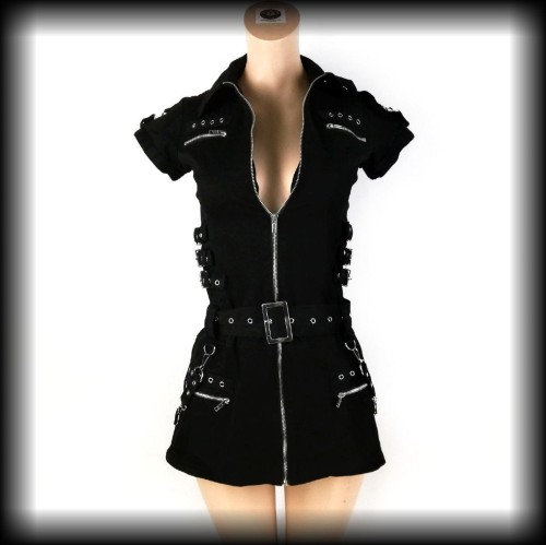Sukienka mini Mercy XS Punk Gothic Cyber.jpg