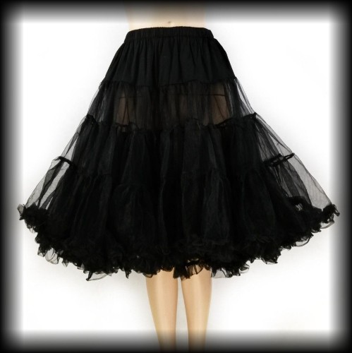 Halka Tiulowa Hell Bunny czarna XS-M.jpg
