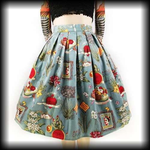 Spódnica retro Frida Kahlo M Grace Karin.jpg