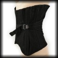 Gorset underbust (26 cali) Vintage Goth fan lacing3.jpg