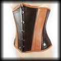 Gorset underbust (26 cali) skórzany steam punk2.jpg