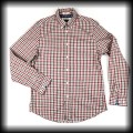 Koszula w kratę Ben Sherman L biało szaro czerwona.jpg