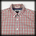 Koszula w kratę Ben Sherman L biało szaro czerwona2.jpg