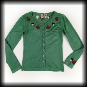 Sweterek Collectif S Pin Up z jeleniem
