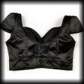 Bluzeczka gotycka gorsetowa M crop top6.jpg