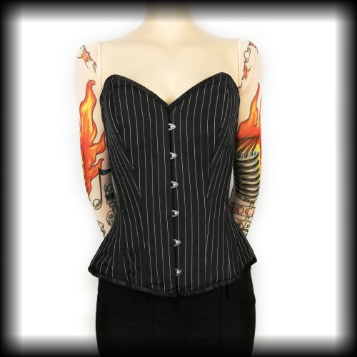 Gorset Gothicxo (26 cali) overbust w prążki.jpg
