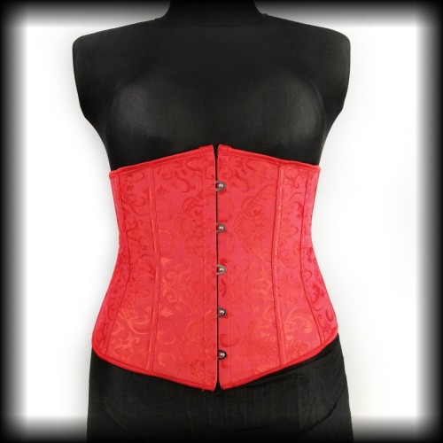 Gorset czerwony XL underbust.jpg