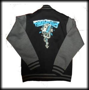 Bluza baseballówka ROCKABILLY MIKROFON M powystawowa 