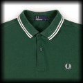 Polo Fred Perry S zielone z białą lamówką2.jpg