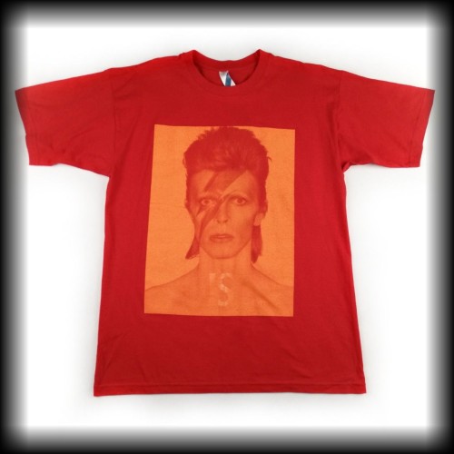 Koszulka David Bowie S Ziggy Stardust czerwona.jpg