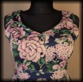 Sukienka Retro Hearts &amp; Roses XXL z kołnierzykiem w kwiaty2.JPG