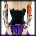 Gorset underbust XS czarny bawełniany4.jpg