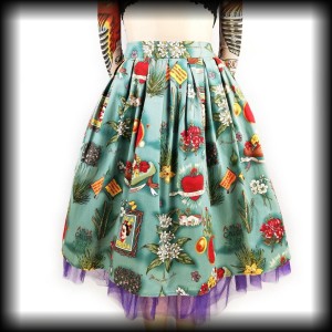Spódnica retro Frida Kahlo M Grace Karin 