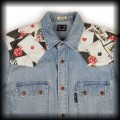 Koszula rockabilly M jeansowa z kartami2.jpg