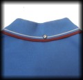 Polo Ben Sherman S niebieskie czerwono białymi lamówkami4.JPG