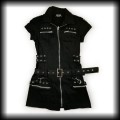 Sukienka mini Hearts &amp; Roses S Punk Gothic Cyber4.jpg