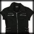 Sukienka mini Hearts &amp; Roses S Punk Gothic Cyber5.jpg