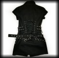 Sukienka mini Hearts &amp; Roses S Punk Gothic Cyber7.jpg