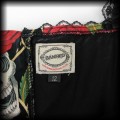 Sukienka Punk Gothic Banned M mini czaszki róże8.jpg