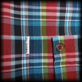 Koszula w kratę Ben Sherman M zielono niebiesko czerwona2.JPG