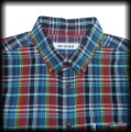 Koszula w kratę Ben Sherman M zielono niebiesko czerwona3.JPG