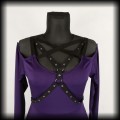 Sukienka gothic L-XXL fioletowa z uprzężą 5.jpg