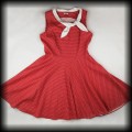 Sukienka Joe Browns XLXXL Pin Up czerwona w groszki5.jpg
