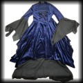 Sukienka Laughing Vampire ML gotycka elficka6.jpg