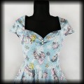Sukienka Pin Up Hell Bunny 2XL Coralia syreny2.jpg