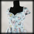 Sukienka Pin Up Hell Bunny 2XL Coralia syreny3.jpg