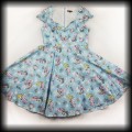 Sukienka Pin Up Hell Bunny 2XL Coralia syreny4.jpg