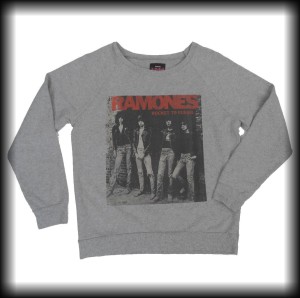 Bluza Ramones M Rocket to Russia szara