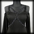 Sukienka gothic XL-XXL czarna z uprzężą2.jpg