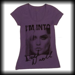 Koszulka Debbie Harry S Blondie fioletowa