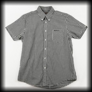 Koszula Ben Sherman XL krata czarno biała