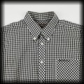 Koszula Ben Sherman XL krata czarno biała 2.jpg