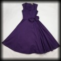 Sukienka Retro Lindy Bop XS fioletowa z kokardą Grace5.jpg