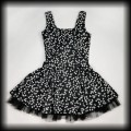 Sukienka Pin Up Punk H&amp;R M gorsetowa mini w motyle8.jpg