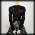 Sweterek Dancing Days Banned M retro w wisienki4.jpg