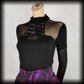 Bluzka gotycka S Necessary Evil gorsetowa.jpg