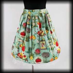 Spódnica retro Frida Kahlo XXL Grace Karin  