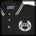 Polo ACAB L czarne z beżowo białą lamówką A.C.A.B.3.jpg